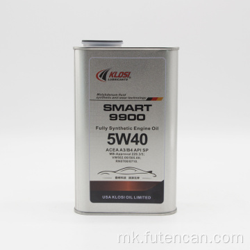 Правоаголна метална лименка од 1L